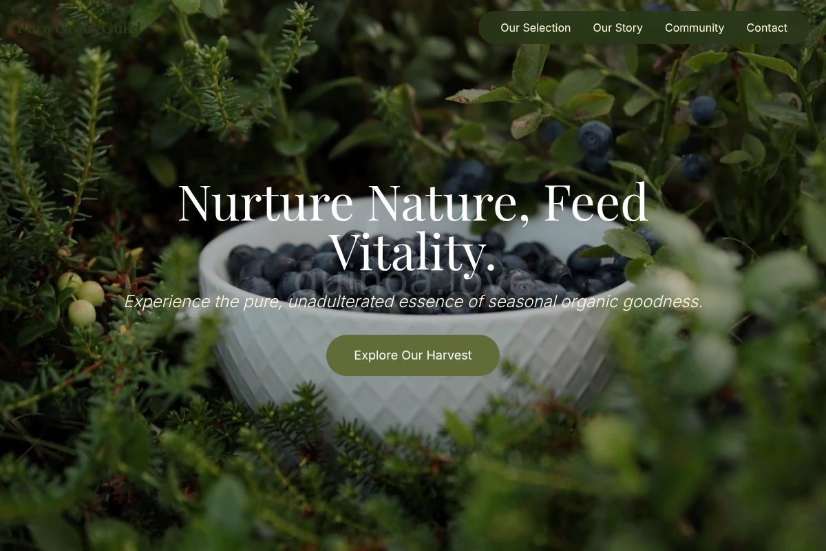 Nourish Organic Food