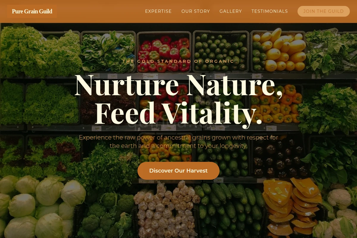 Grain Organic Food