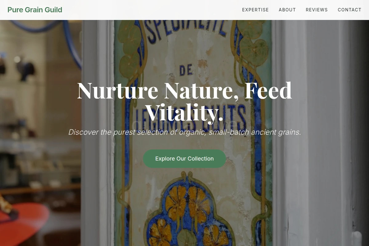 Green Specialty Food