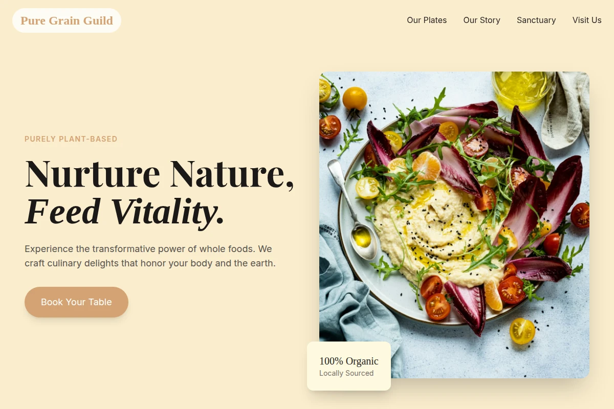 Sproutling Vegan Food
